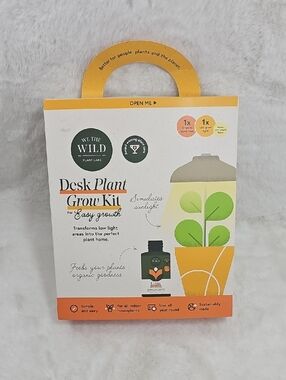 We The Wild Plant Care Desk Plant Grow Kit